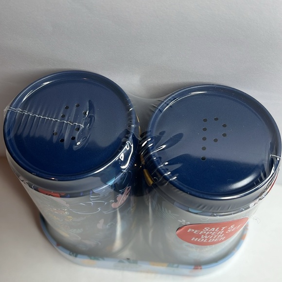Disney Stitch Blue Salt & Pepper Shakers NWT - Picture 3 of 7